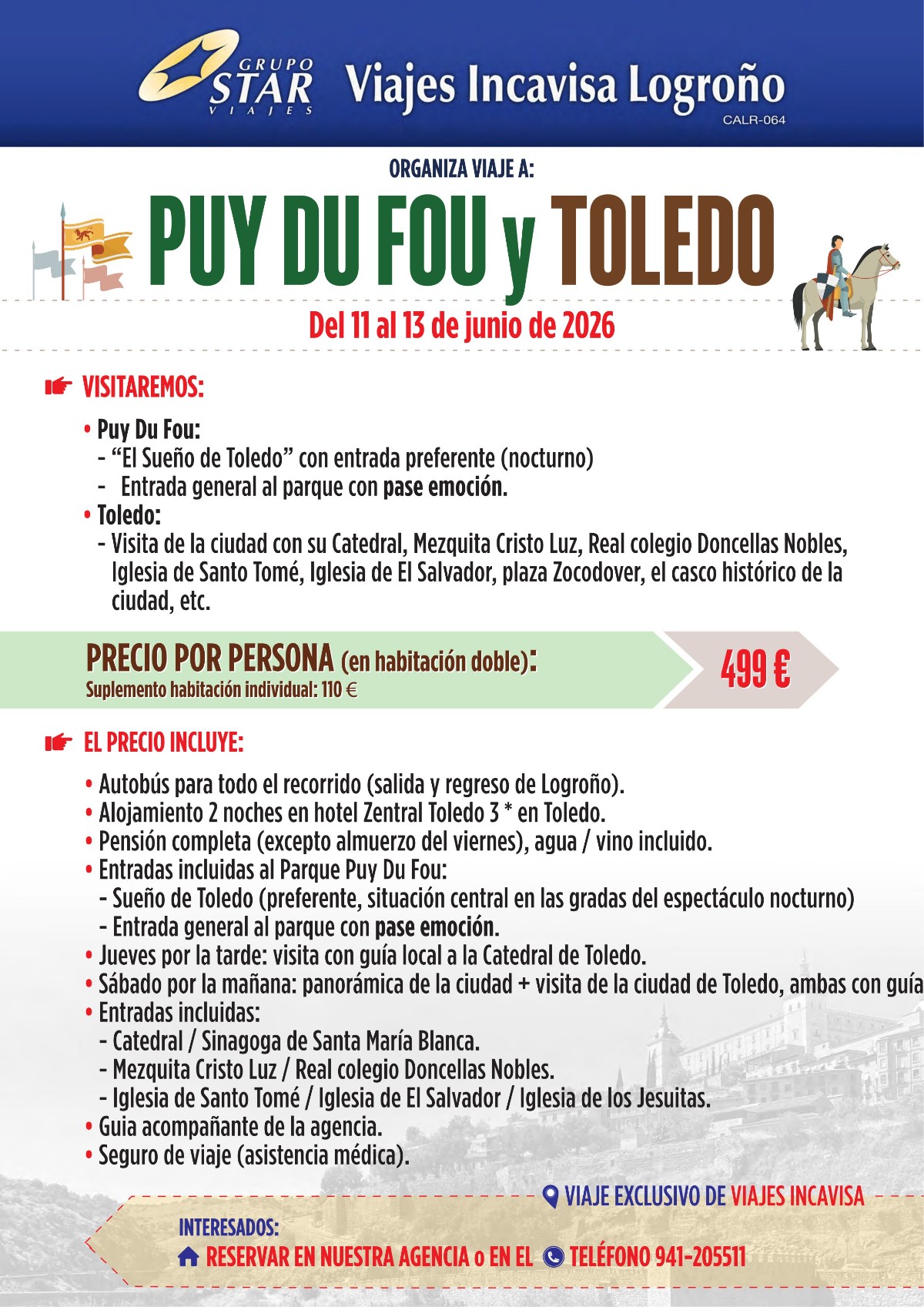 cartel viaje a puy du fou y toledo junio 2026 jpg